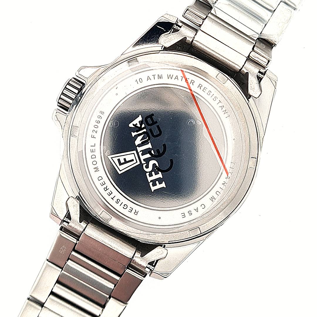 Festina Herrenuhr Titan Grün – Bild 3