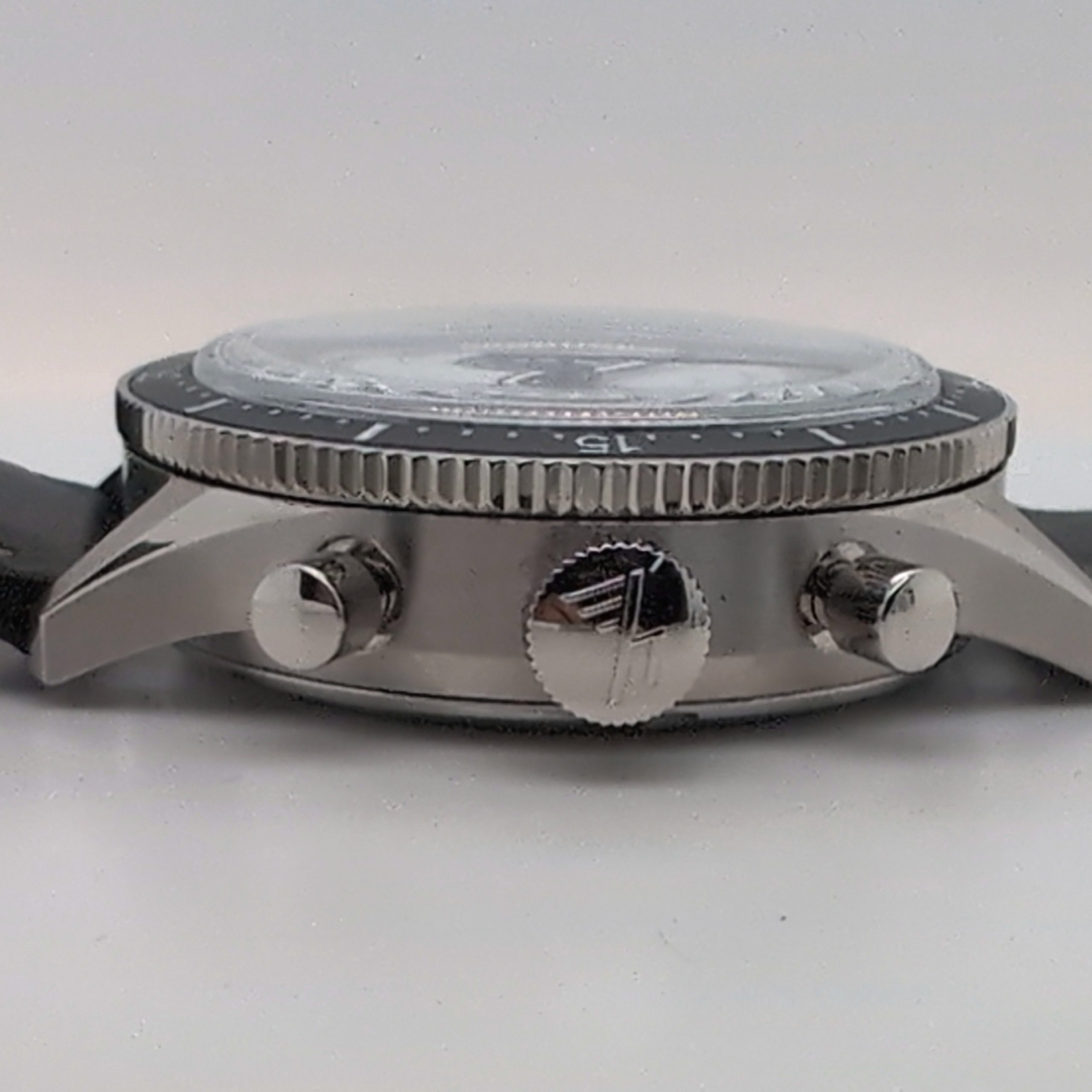 Hanhart 415 ES Panda 39 Lederband Handaufzug – Bild 17