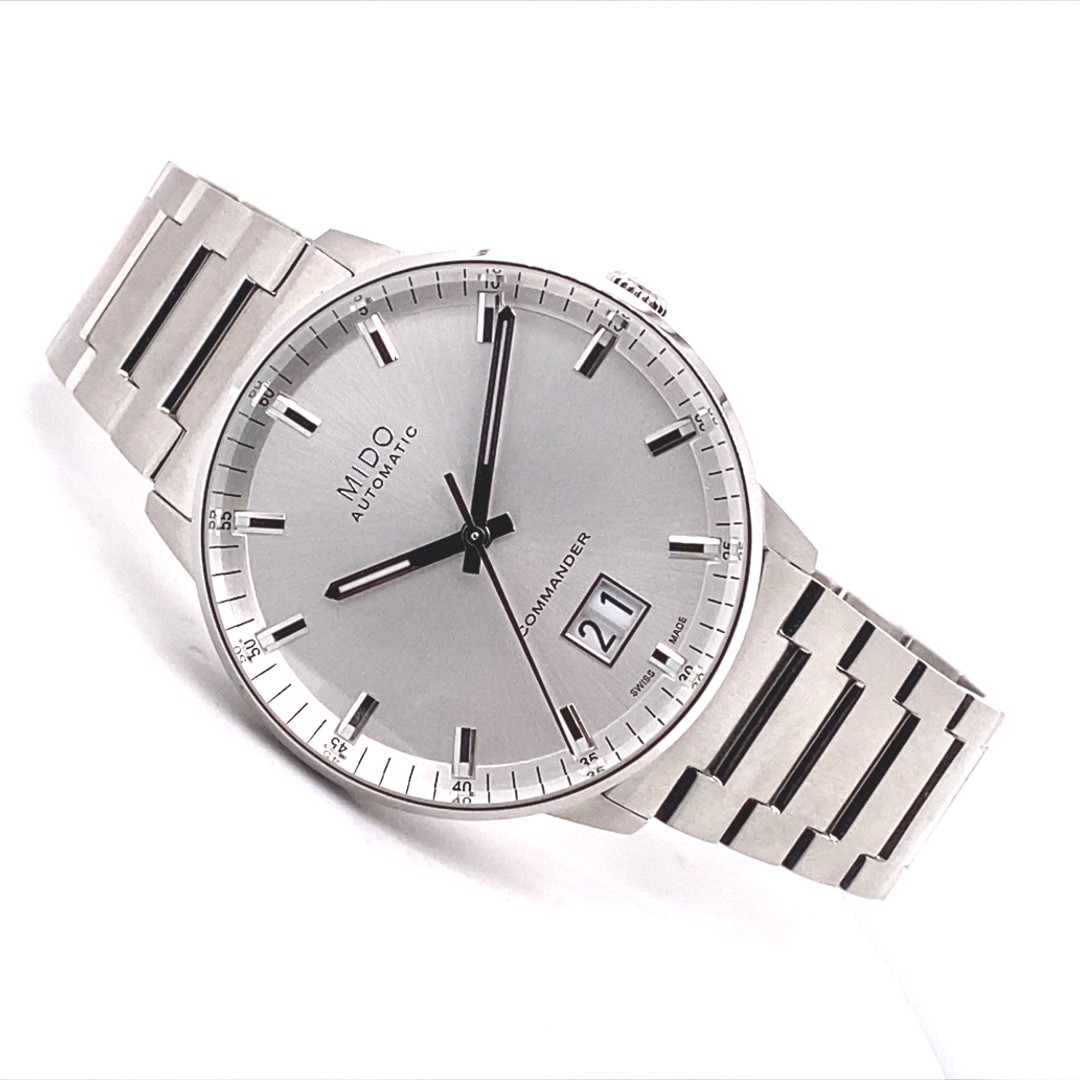 Mido Commander Big Date Stahl – Bild 2