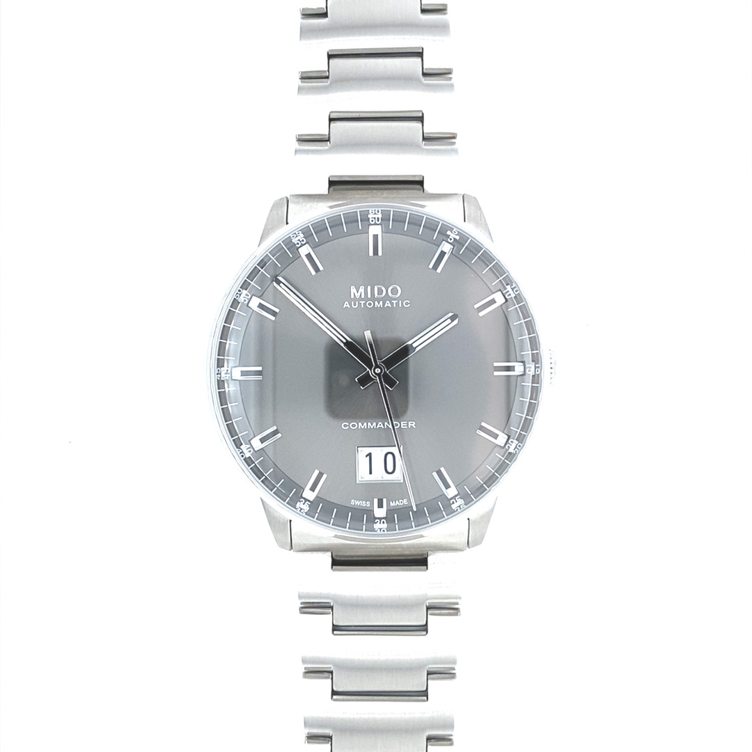 Mido Commander Big Date Schwarz – Bild 4