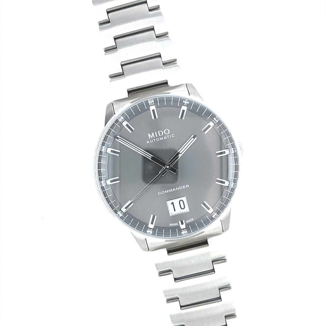 Mido Commander Big Date Schwarz – Bild 5