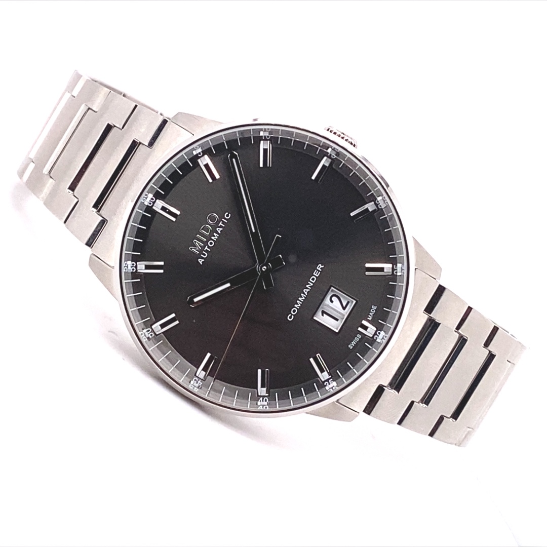 Mido Commander Big Date Schwarz