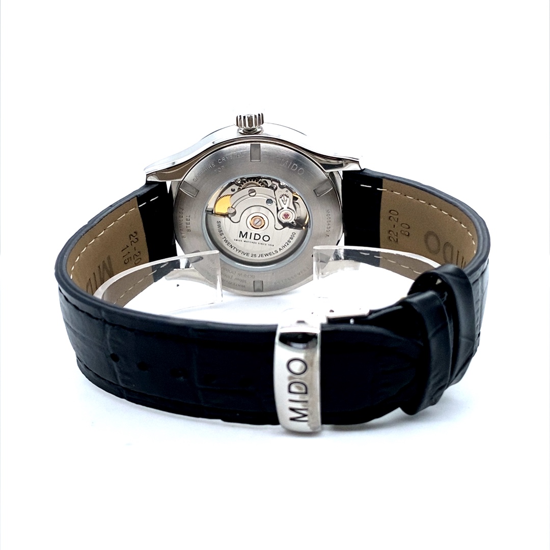 Mido Multifort Gent Schwarz – Bild 7