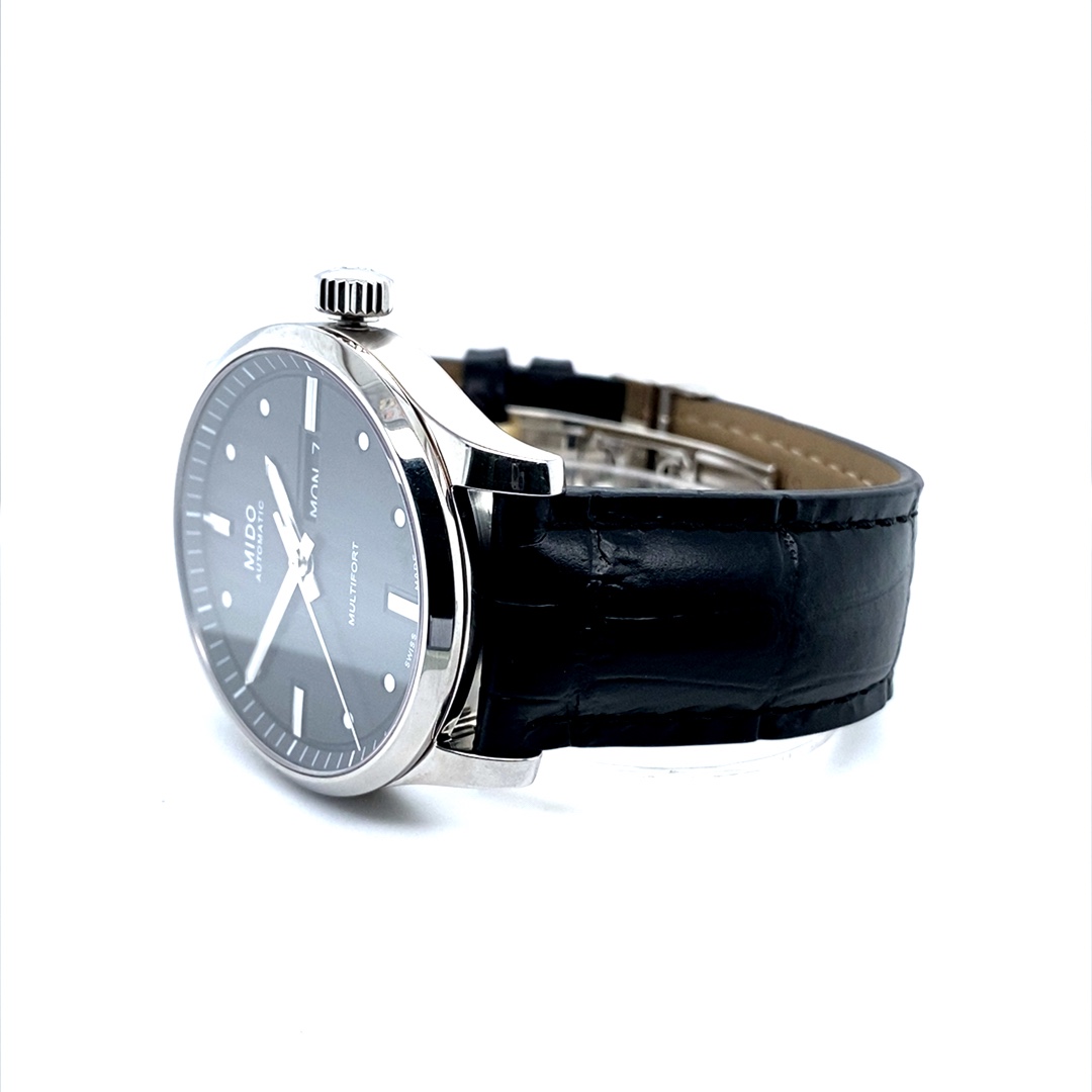 Mido Multifort Gent Schwarz – Bild 4