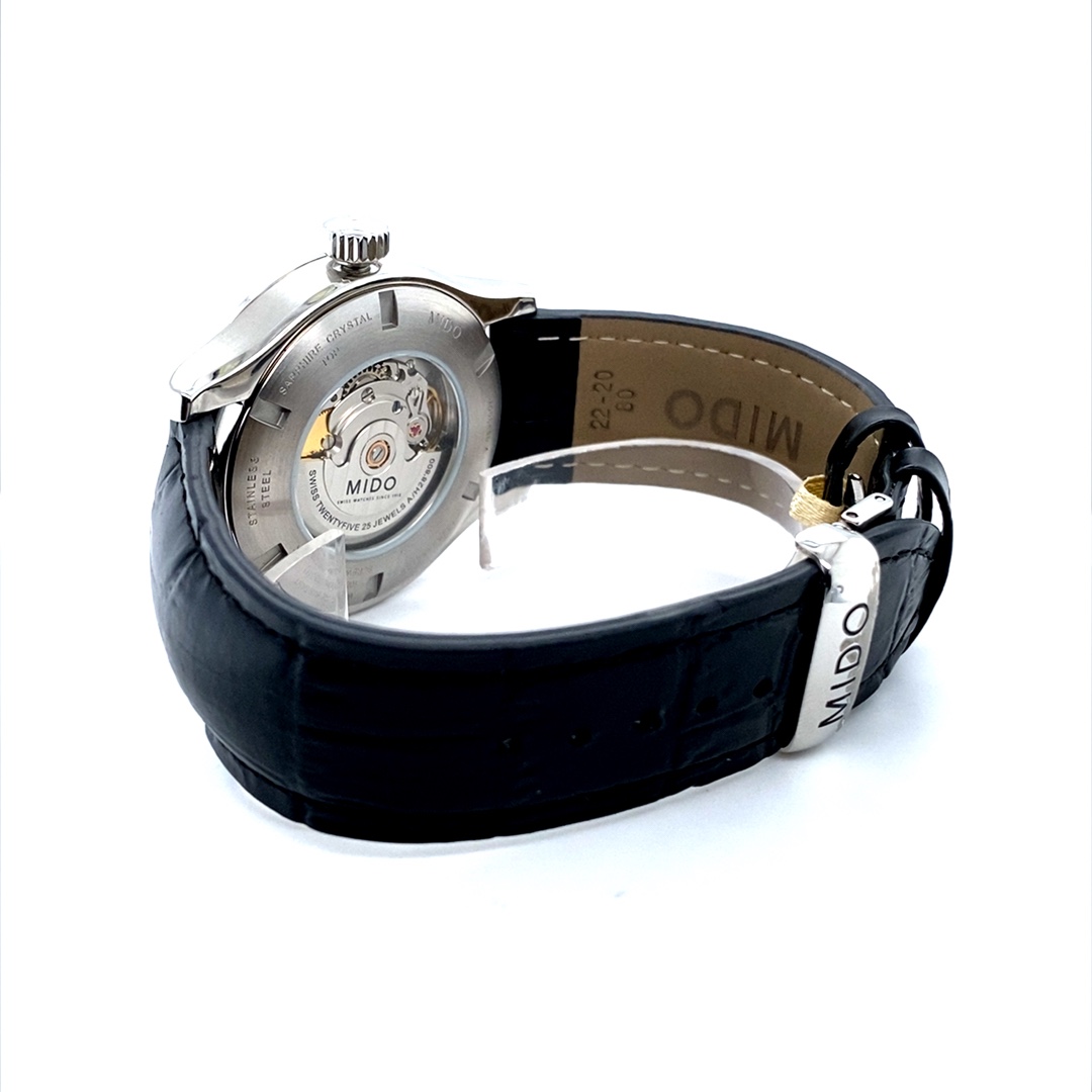 Mido Multifort Gent Schwarz – Bild 8