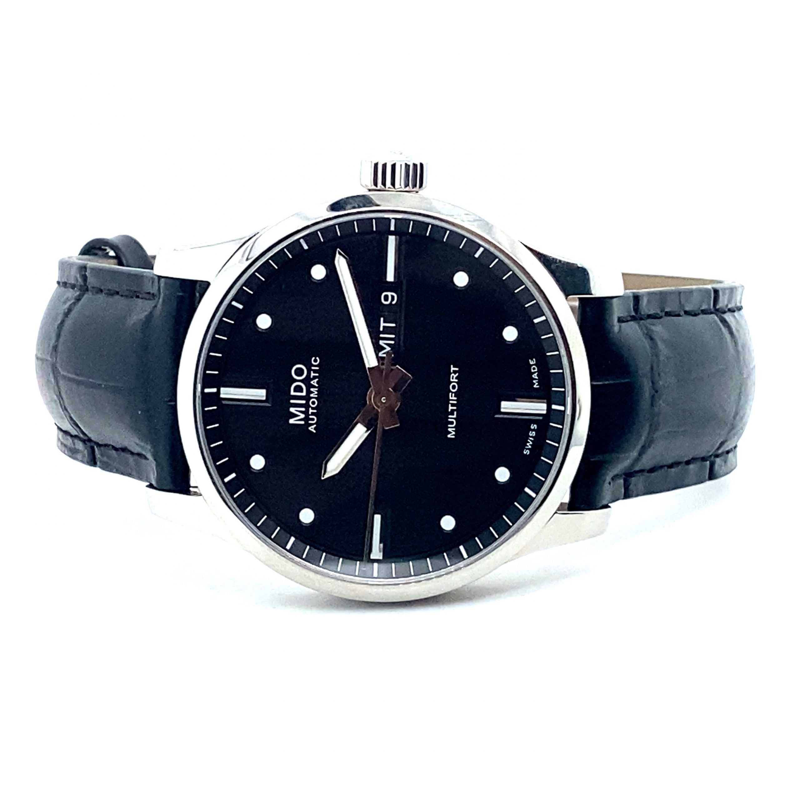 Mido Multifort Gent Schwarz – Bild 3