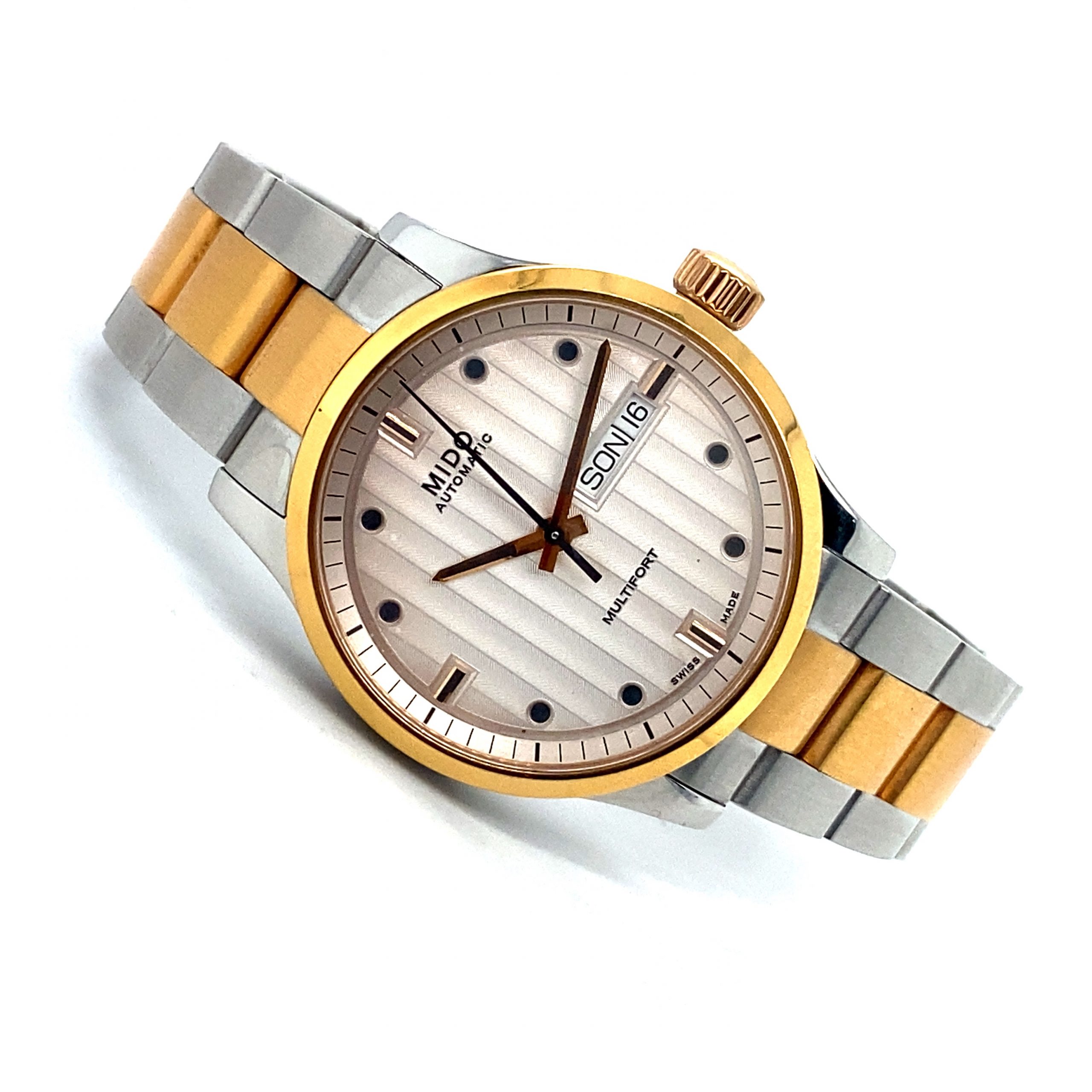 Mido Multifort Gent Bicolor
