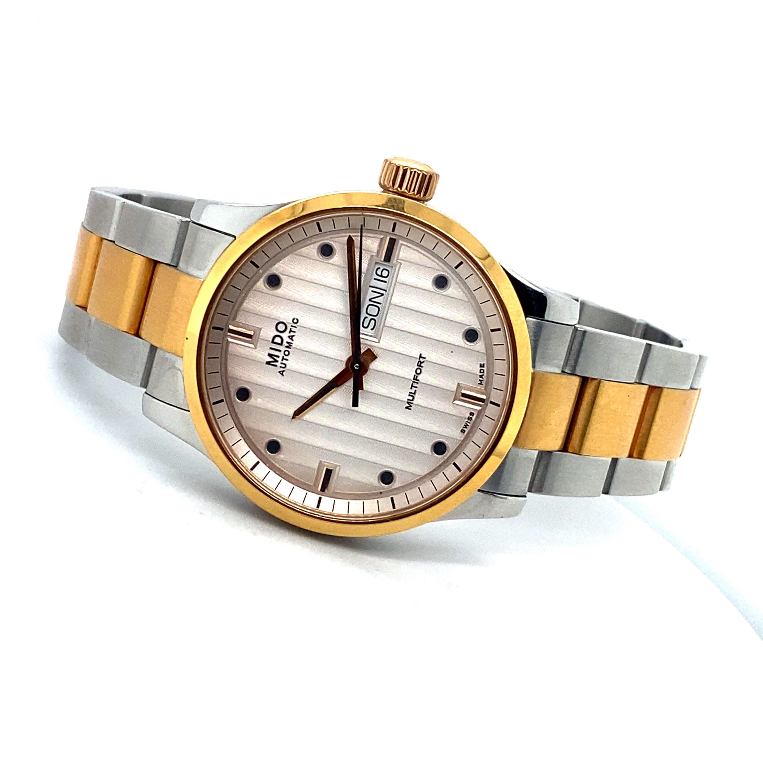 Mido Multifort Gent Bicolor – Bild 2