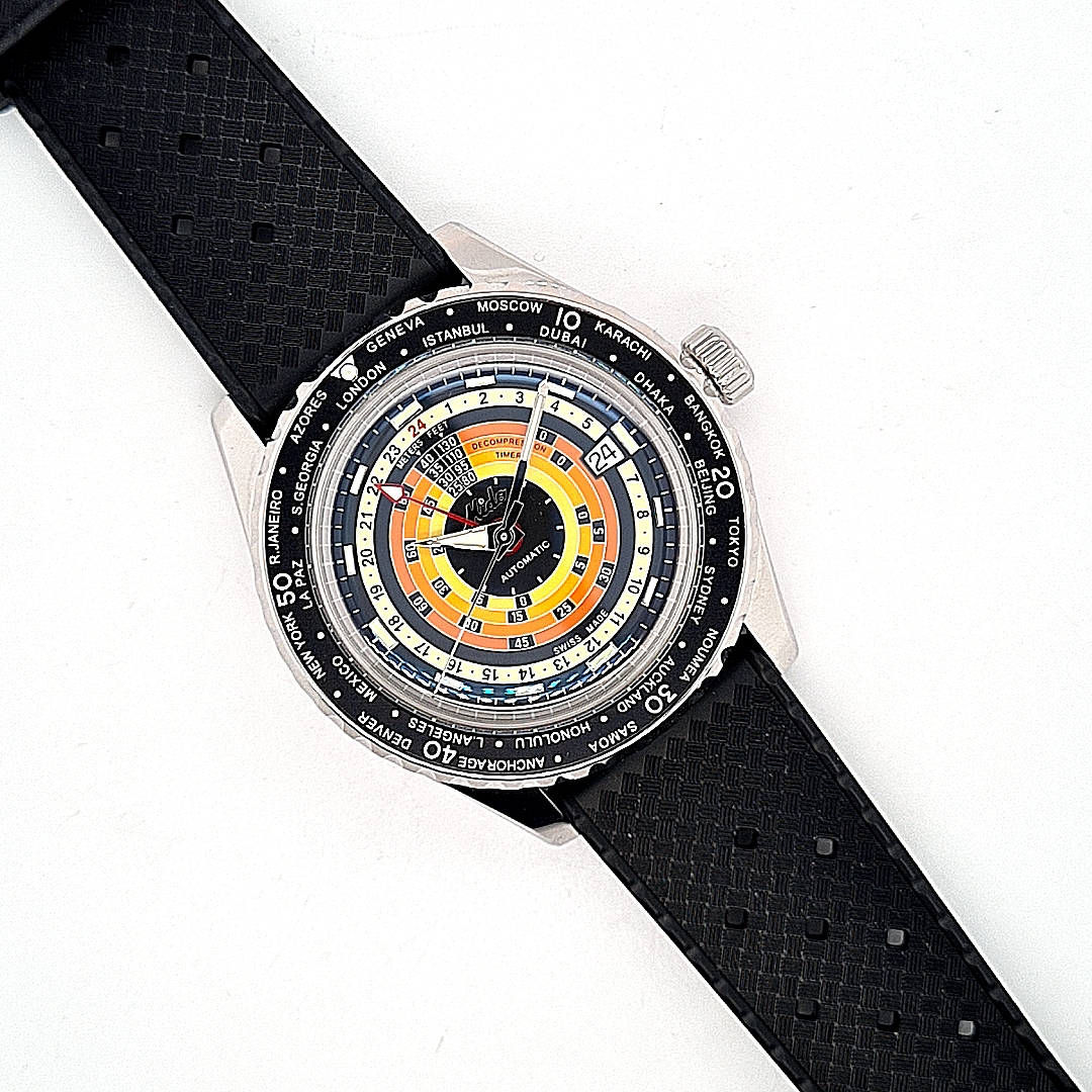 Mido Ocean Star Decompression Rot – Bild 12