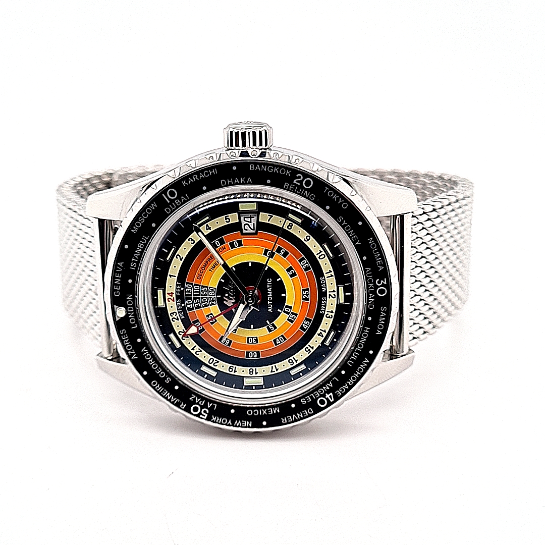 Mido Ocean Star Decompression Rot – Bild 15