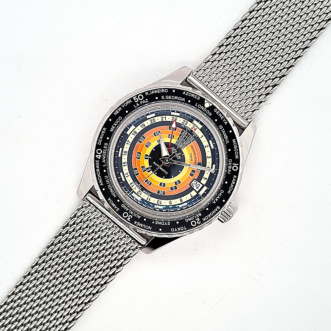 Mido Ocean Star Decompression Rot – Bild 19