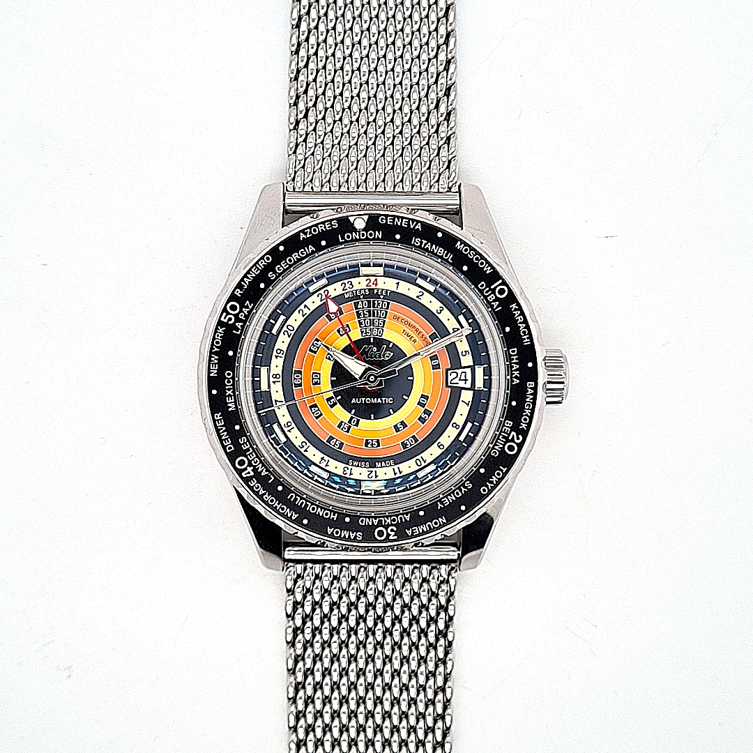 Mido Ocean Star Decompression Rot – Bild 20