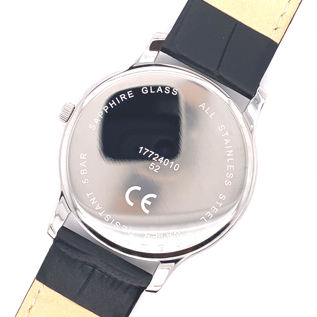 Regent Herrenuhr Stahl Saphirglas – Bild 6