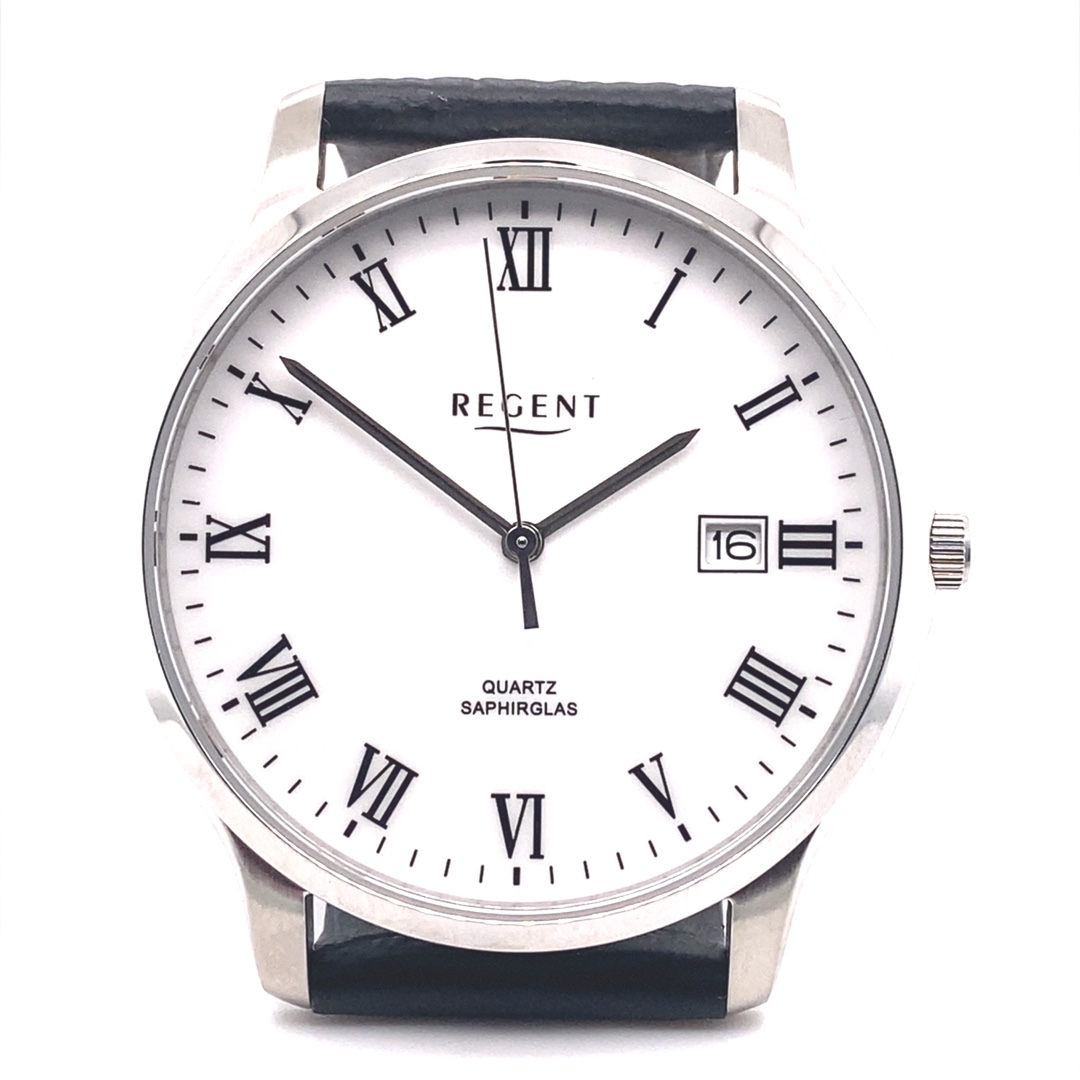 Regent Herrenuhr Stahl Saphirglas – Bild 7