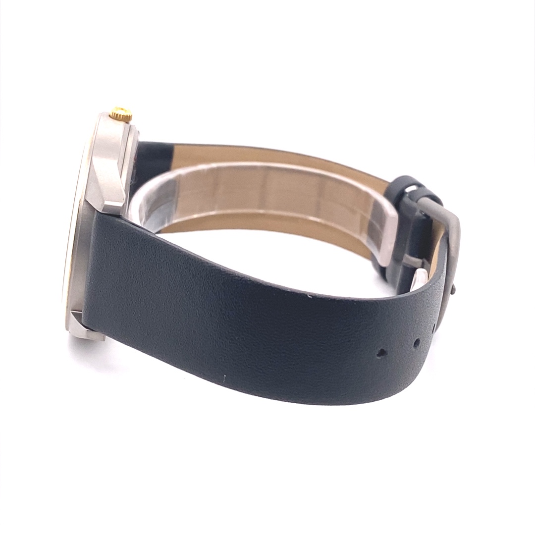 Regent Herrenuhr Titan / Gold – Bild 14