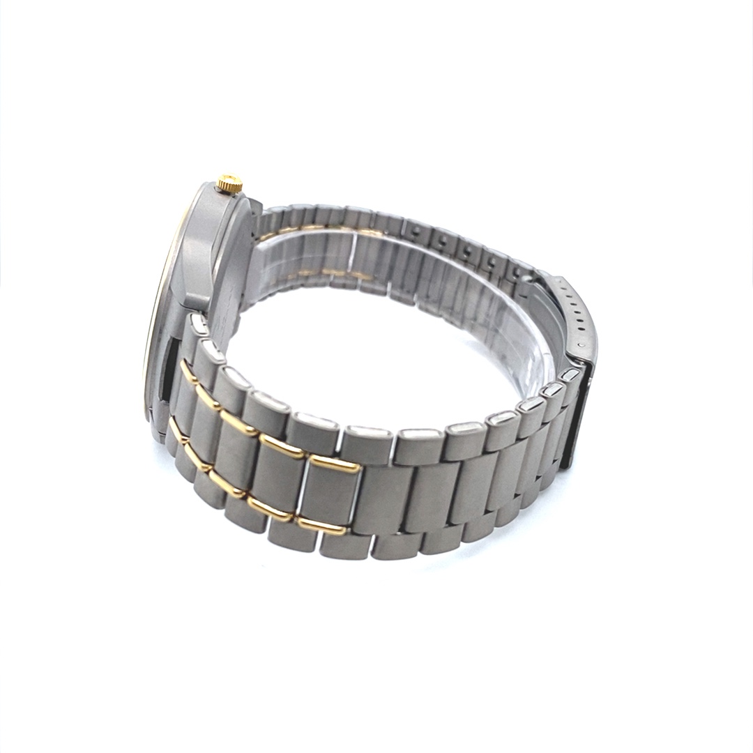 Regent Herrenuhr Titan / IP gold bicolor – Bild 4