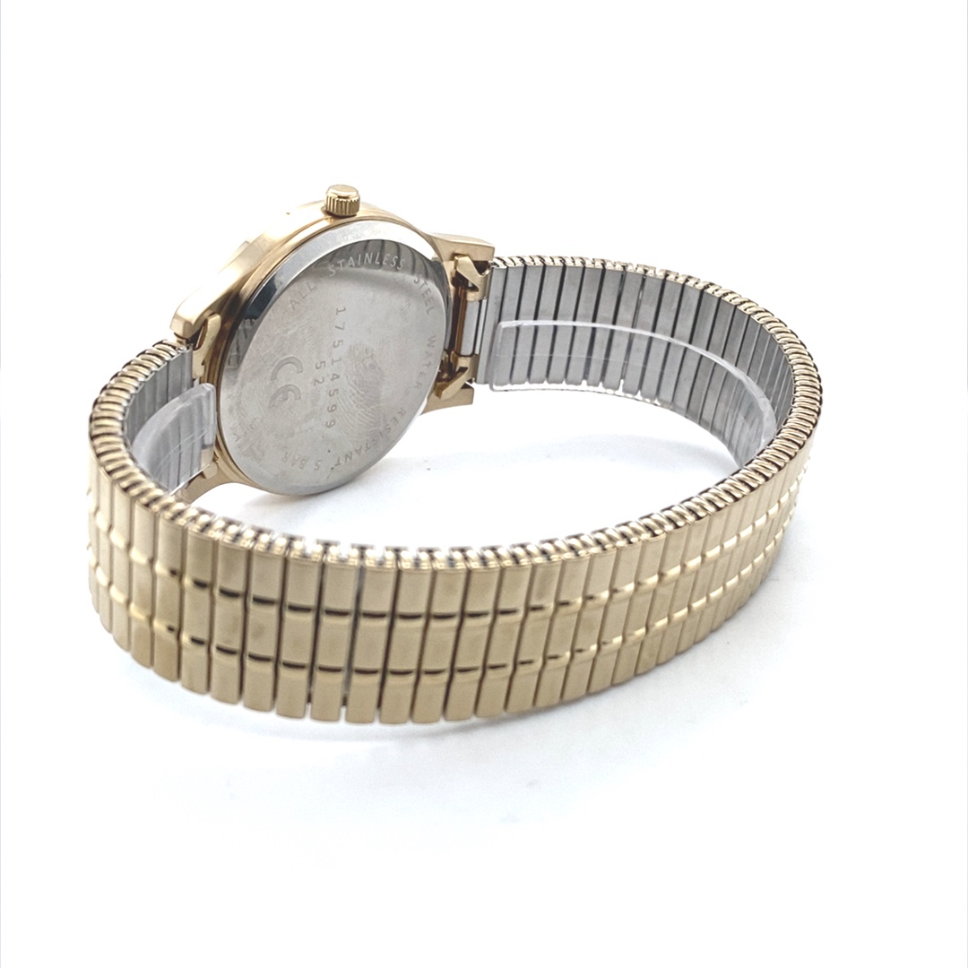 Regent Herrenuhr Stahl IP Gold – Bild 5