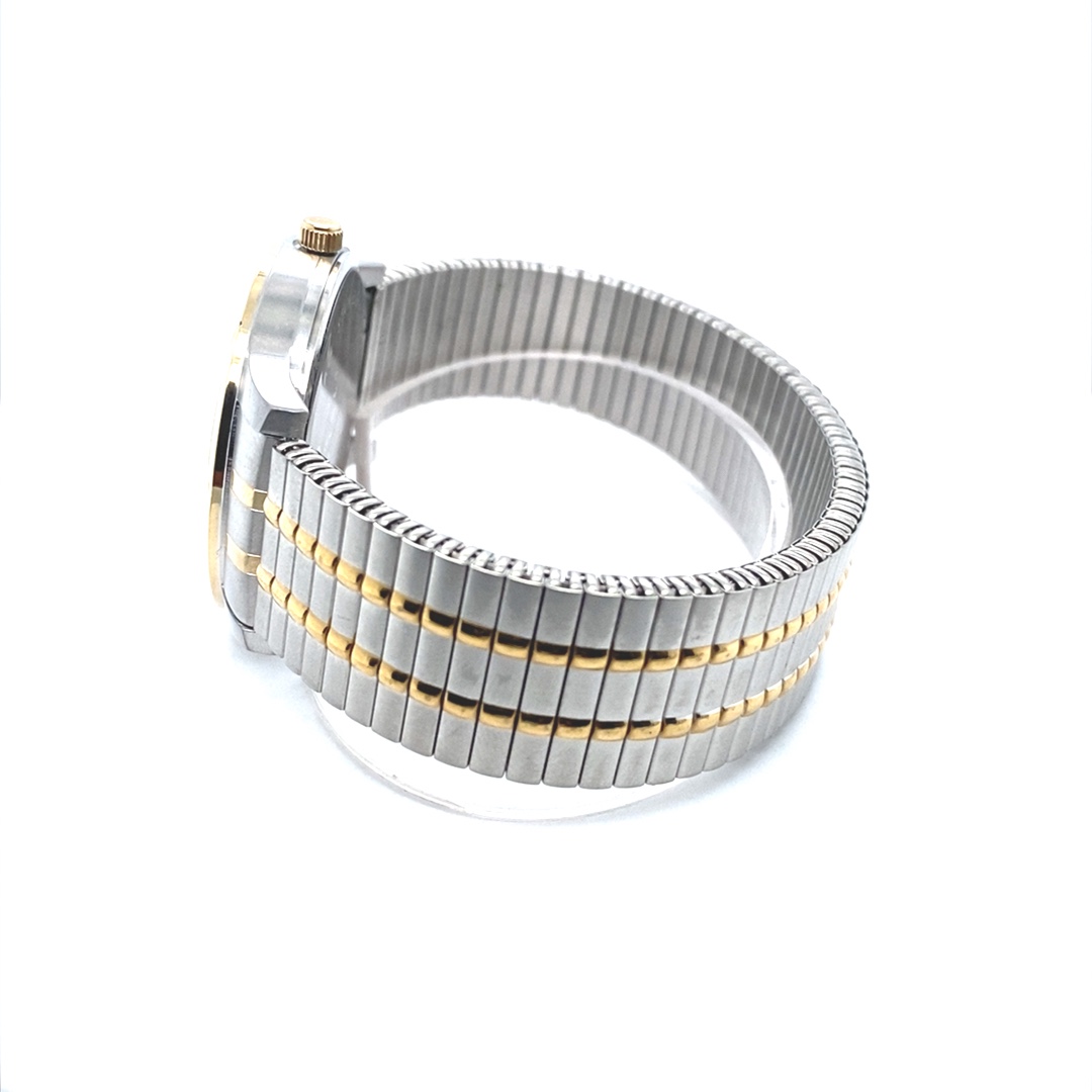 Regent Herrenuhr Stahl / IP gold bicolor – Bild 4