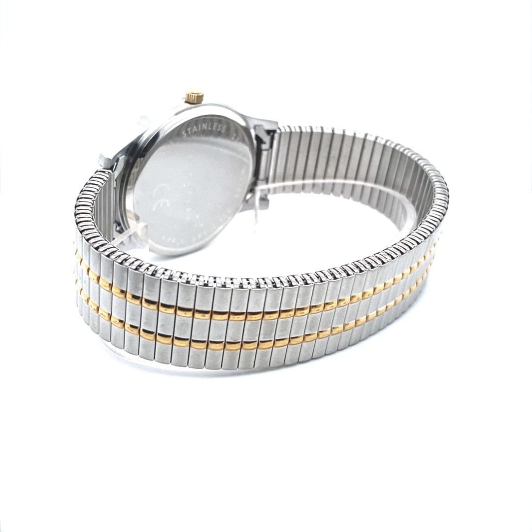 Regent Herrenuhr Stahl / IP gold bicolor – Bild 5