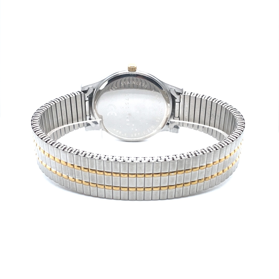 Regent Herrenuhr Stahl / IP gold bicolor – Bild 6