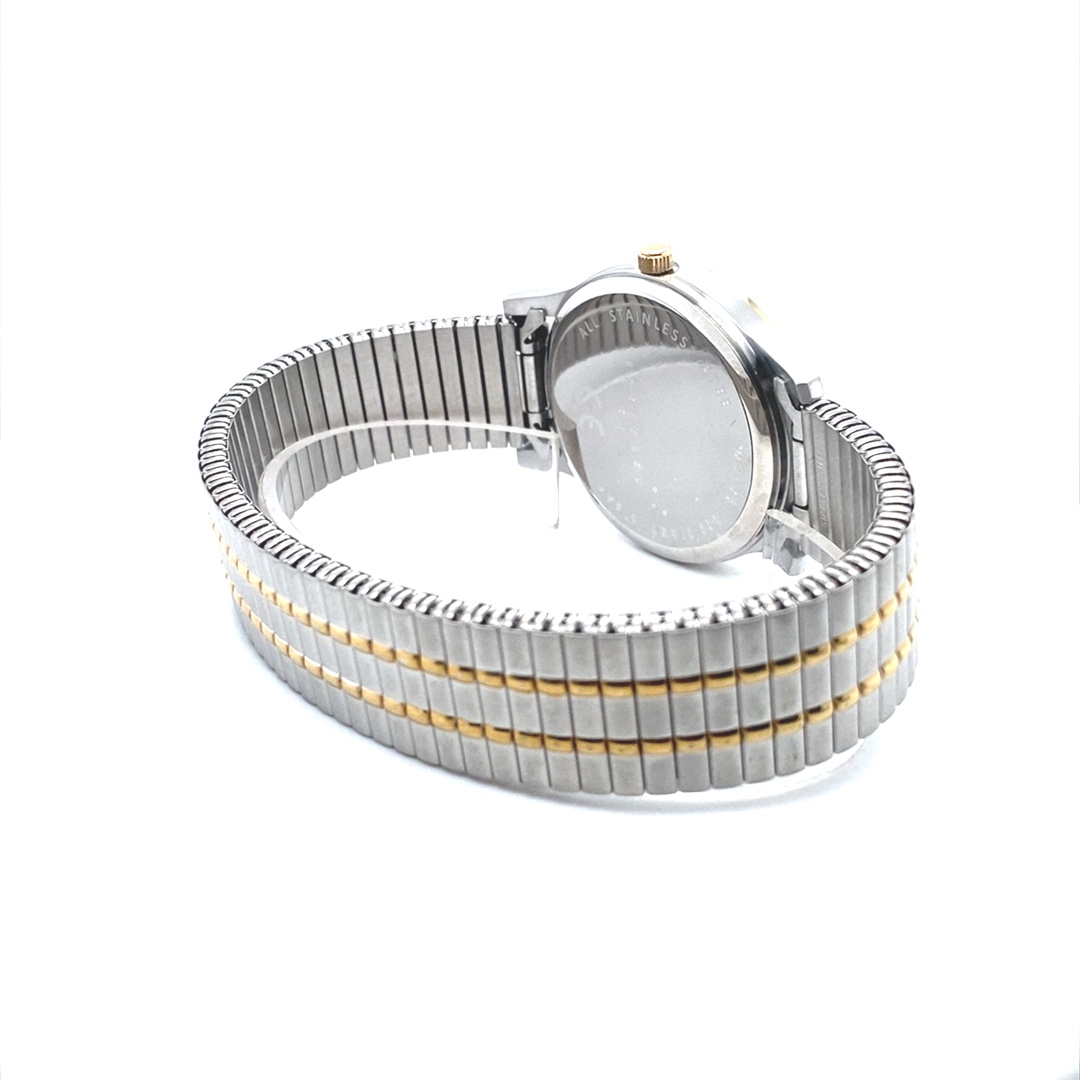 Regent Herrenuhr Stahl / IP gold bicolor – Bild 7