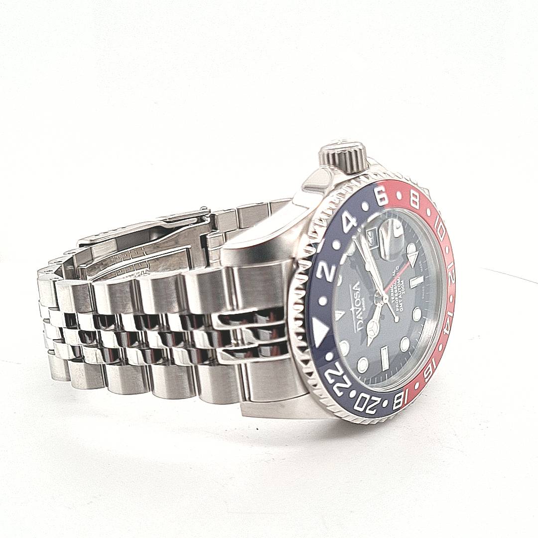 Davosa Ternos Keramik GMT Blau-Rot 42mm – Bild 9