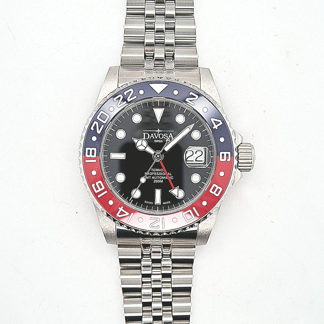 Davosa Ternos Keramik GMT Blau-Rot 42mm – Bild 10