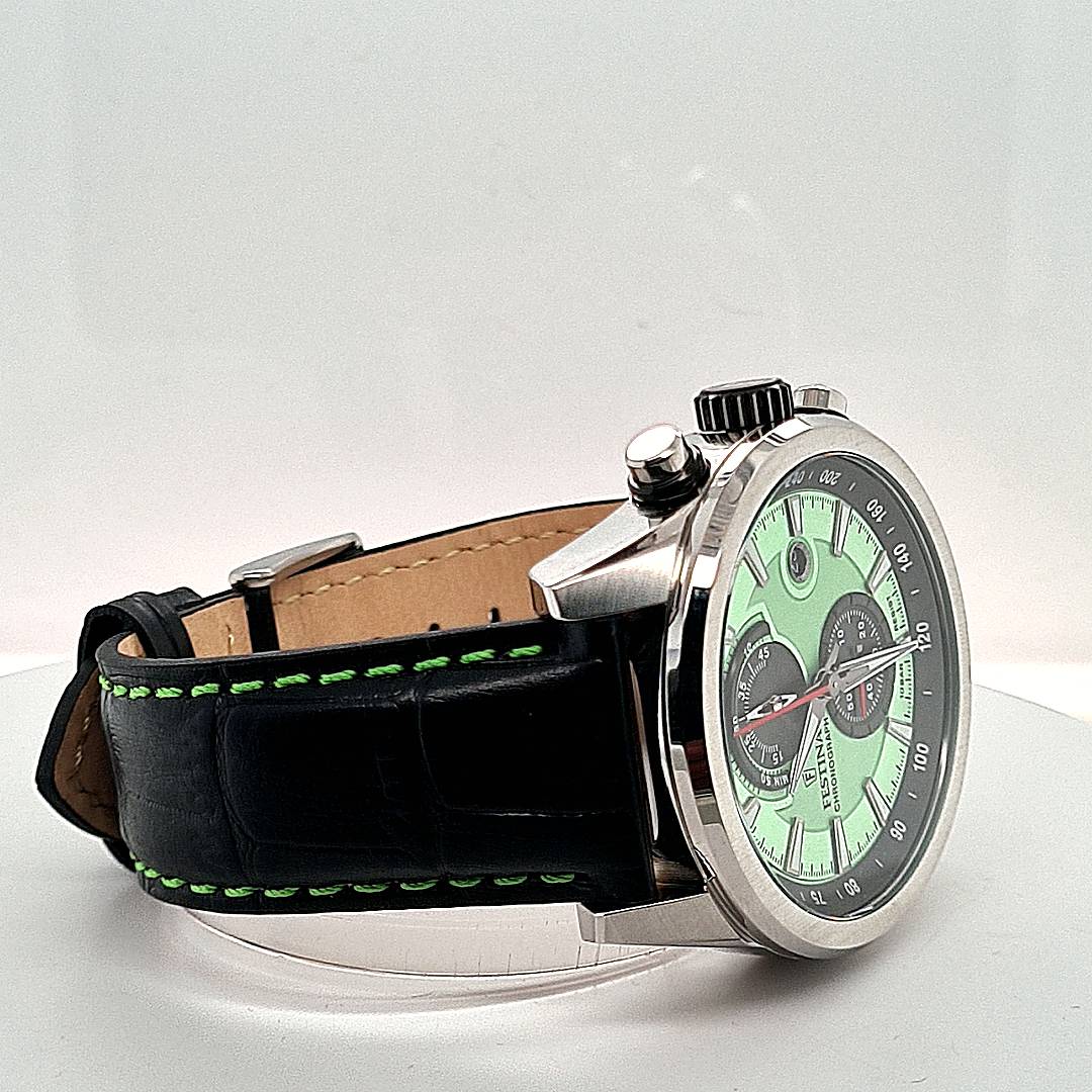 Festina Timeless Chronograph Grün – Bild 8