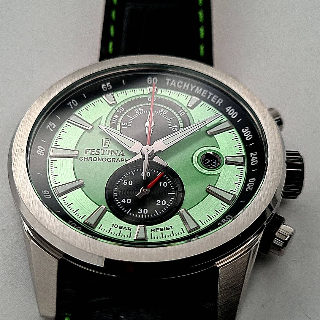 Festina Timeless Chronograph Grün – Bild 11